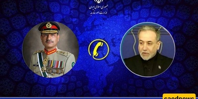 Araghchi and Pakistan’s Army Chief Hold Phone Talks on Regional Developments
