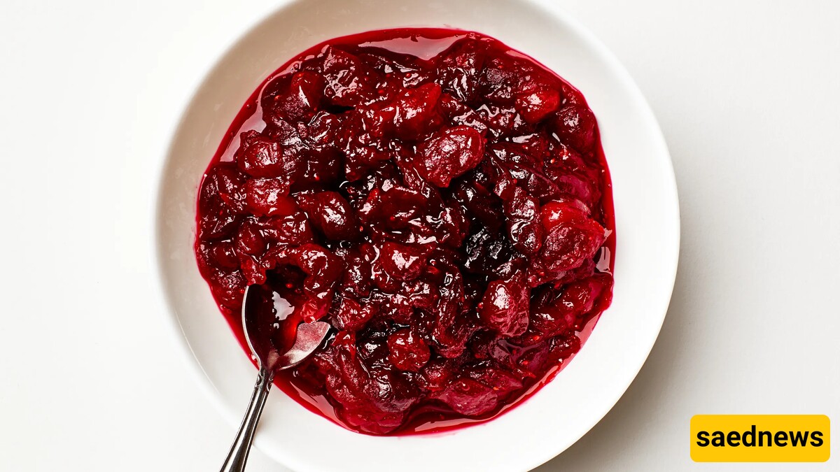 Cranberry sauce