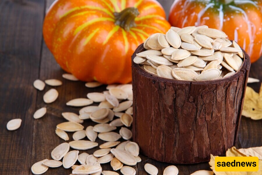 Roasted pumpkin seeds 