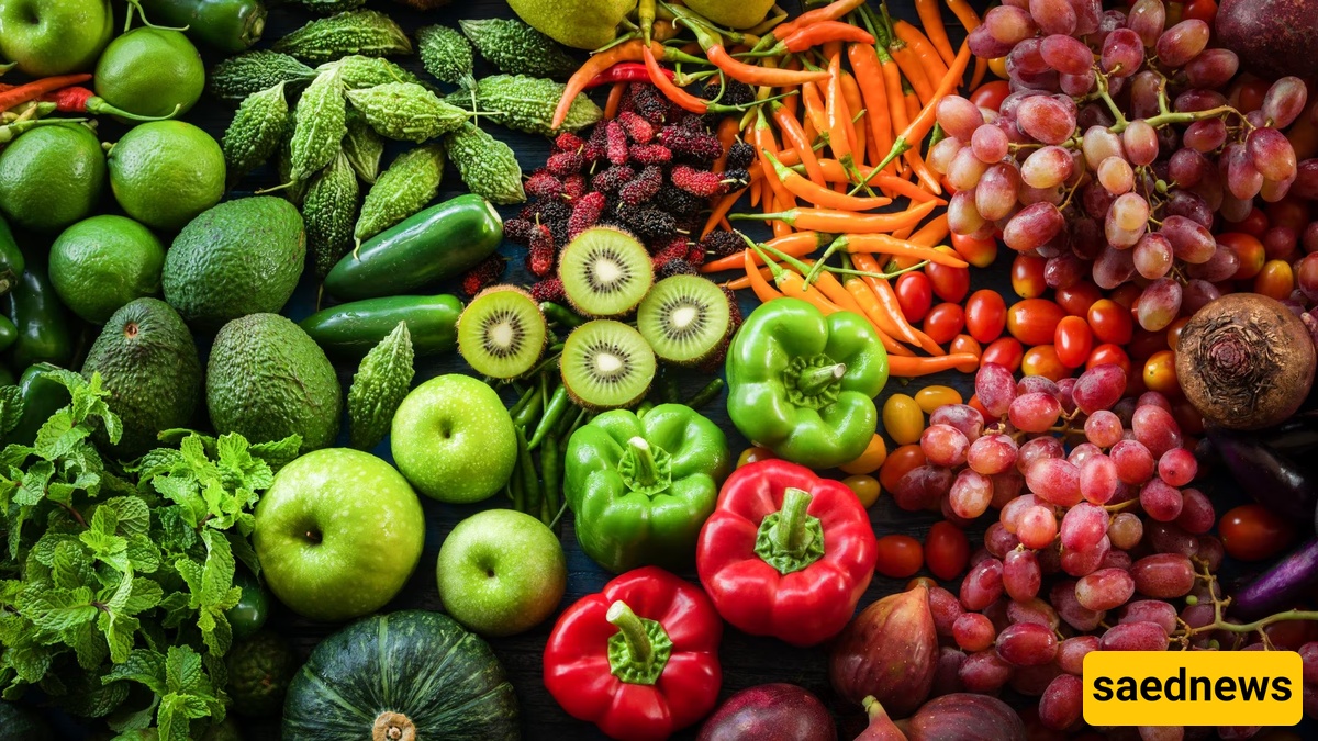 Fruits and vegetables