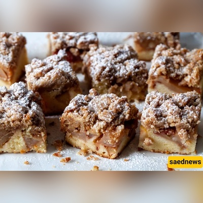 This Big Apple Crumb Cake Is 50% Crumb, 50% Cake — And Smells Like October in Every Bite