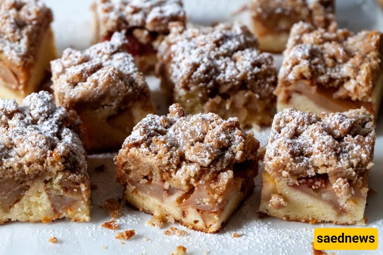 This Big Apple Crumb Cake Is 50% Crumb, 50% Cake — And Smells Like October in Every Bite