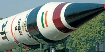 India Test-Fires Agni-5 Nuclear-Capable Ballistic Missile