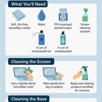 How To Clean A Laptop Without Damaging It; A Simple Guide