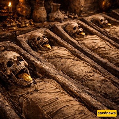 New Archaeological Discoveries Reveal Strange Mummies with Golden Tongues