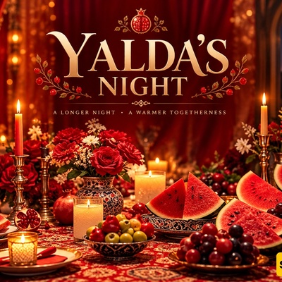 Why Iranians Stay Awake on the Longest Night of the Year—and Fill the Table With Red