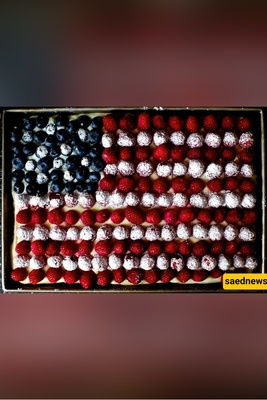 Why Everyone Begged Me To Bring This Simple Flag Cake To The Party