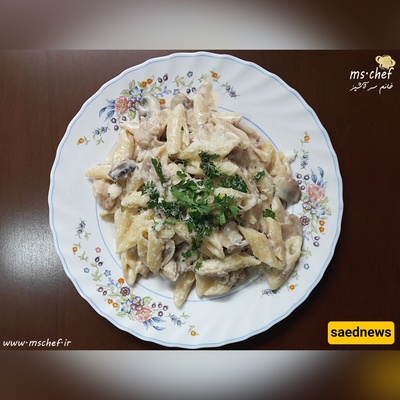 To Die For Penne Alfredo with Chicken and Mushrooms recipe! +  step-by-step, every single detail!