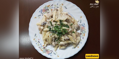 To Die For Penne Alfredo with Chicken and Mushrooms recipe! +  step-by-step, every single detail!