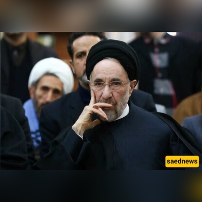 Photo Exclusive: Khatami and Ayatollah Khamenei’s Brother Side by Side at Ashura Vigil