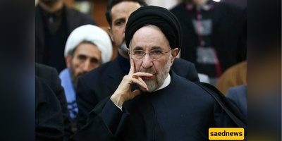 Photo Exclusive: Khatami and Ayatollah Khamenei’s Brother Side by Side at Ashura Vigil
