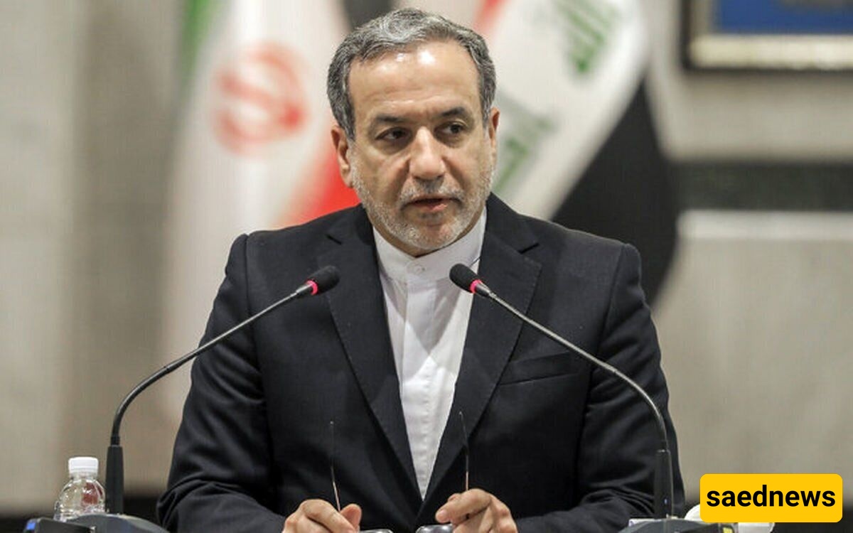 Araghchi: The Israelis Have Fallen Into Despair.