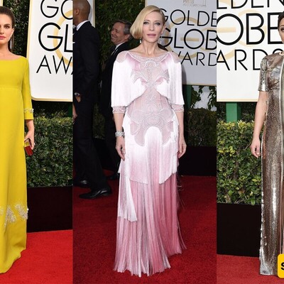 A Look at the Style of Famous Actors and Artists at the Golden Globe Awards / From Angelina Jolie and Selena Gomez to Ariana Grande