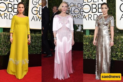 A Look at the Style of Famous Actors and Artists at the Golden Globe Awards / From Angelina Jolie and Selena Gomez to Ariana Grande