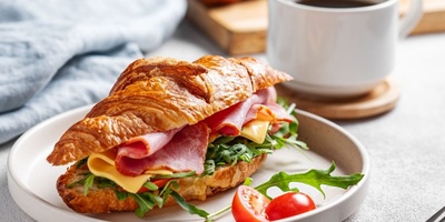 Homemade Ham and Cheese Croissant Recipe