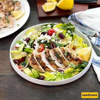This Delicious Diet Salad Can Be Made Easily!