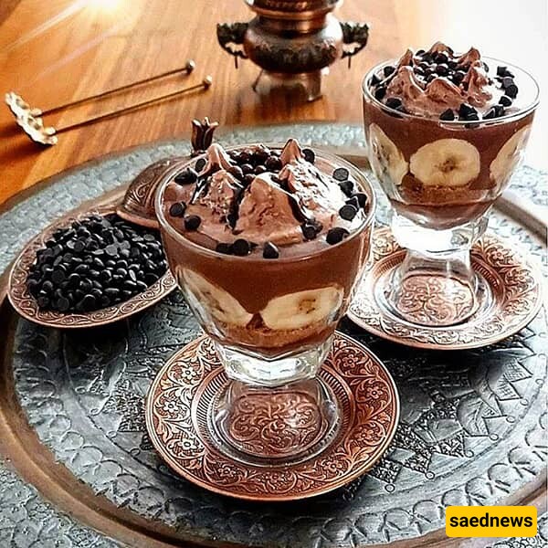 Banana and Chocolate Dessert