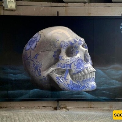 The Dreamlike Creativity of Artists Who Have Brought Skeletons from the Cemetery to the Streets!