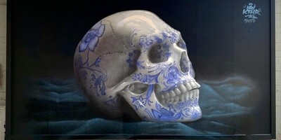 When Art Meets the Macabre: Artists Bringing Cemetery Skeletons to Life on the Streets