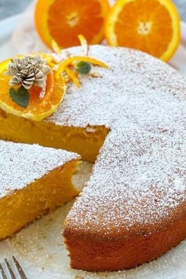 How to Make an Orange Cake with Yogurt in Two Ways (Baked in Oven or Pot)