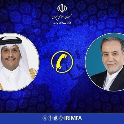 Iranian, Qatari Foreign Ministers Discuss Regional Developments in Phone Call