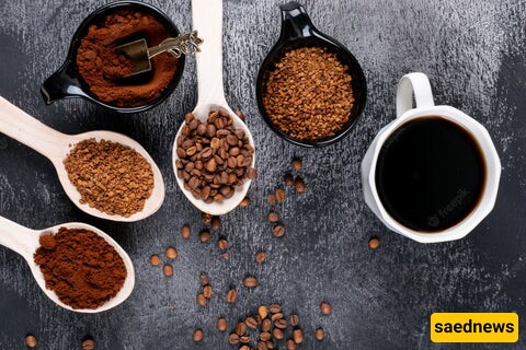 Types of instant coffees