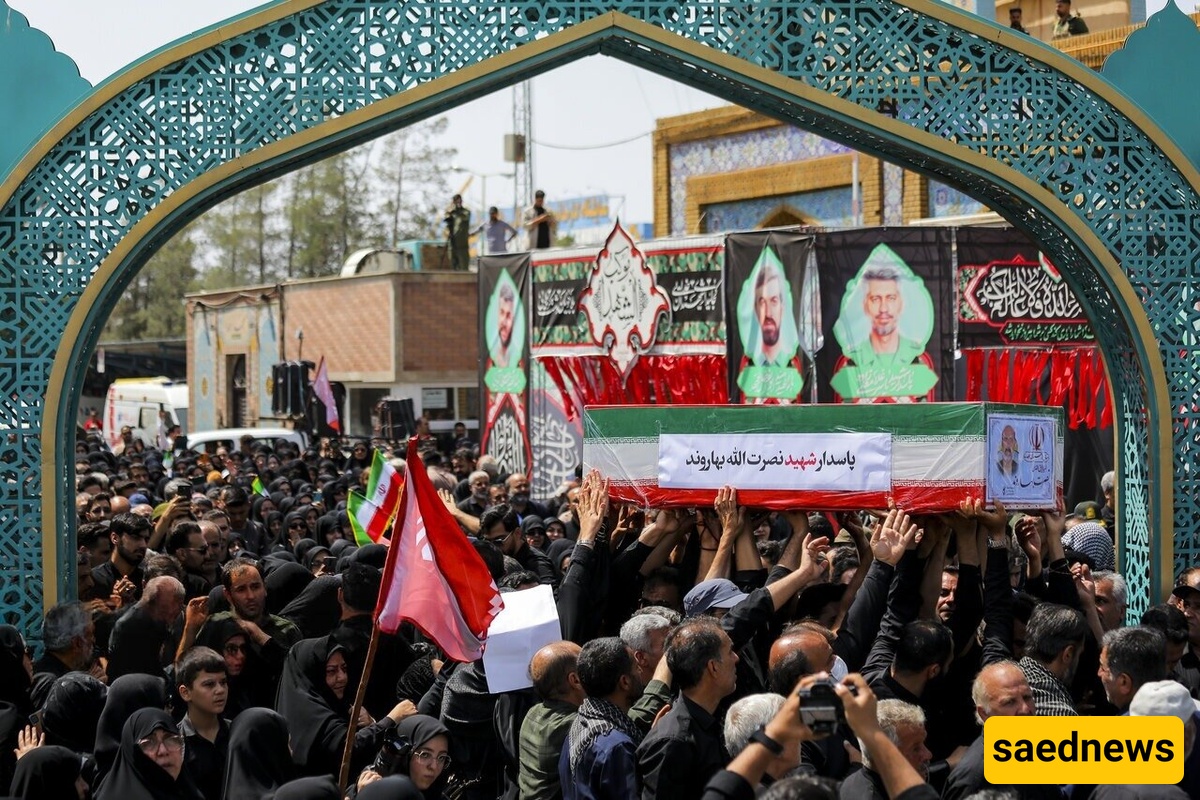 “‘Death to Israel!’ Roars Through Kashan as Iranians Honor Fallen Aerospace Heroes”