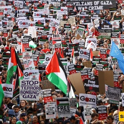 London Rallies Against Israeli Arms Firms Amid Gaza Crisis