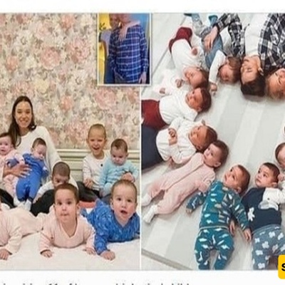 Russian Woman Becomes Mother of 10 Children Within 10 Months