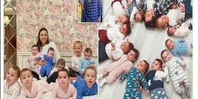 Russian Woman Becomes Mother of 10 Children Within 10 Months