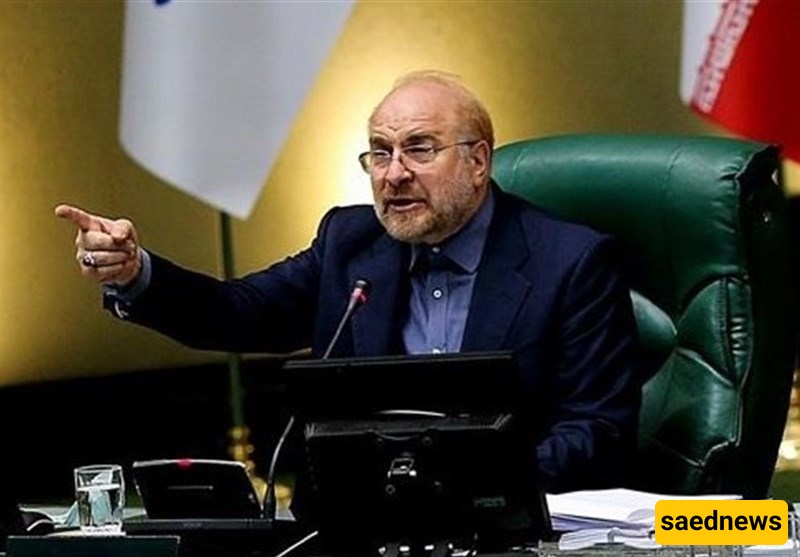 Iranian Parliament Speaker Urges Curb on Israeli Crimes