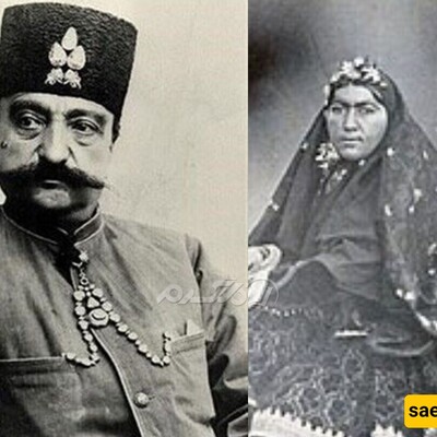 Unseen photo of Naser al-Din Shah’s favorite consort by the window sill / It’s clear that Naser al-Din Shah Qajar was quite spoiled 😉