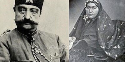 Unseen photo of Naser al-Din Shah’s favorite consort by the window sill / It’s clear that Naser al-Din Shah Qajar was quite spoiled 😉