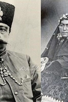 Unseen photo of Naser al-Din Shah’s favorite consort by the window sill / It’s clear that Naser al-Din Shah Qajar was quite spoiled 😉
