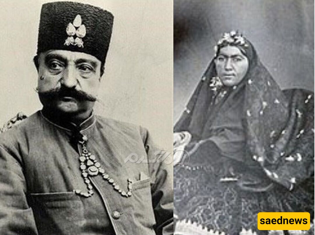 Unseen photo of Naser al-Din Shah’s favorite consort by the window sill / It’s clear that Naser al-Din Shah Qajar was quite spoiled 😉