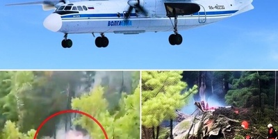 Russian Plane Crashes, Nearly 50 People on Board Feared Dead