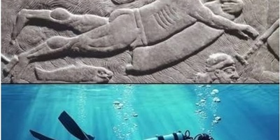 The Ingenious Assyrian Soldiers: How They Crossed Rivers Using Inflated Goatskins