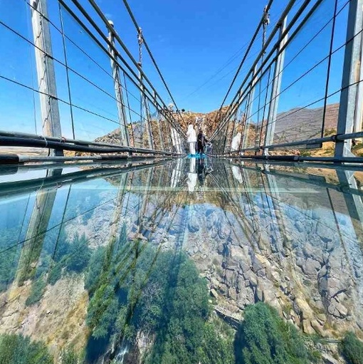 Hir Glass Suspension Bridge