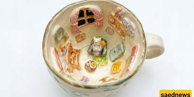 Miniature Cups: Handmade Art by a Creative Korean Man