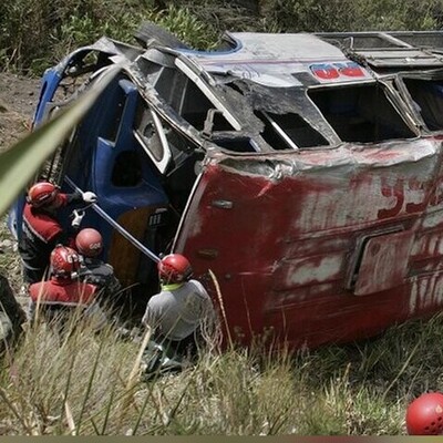 At Least 8 Killed, 13 Injured After Bus Overturns In Ecuador