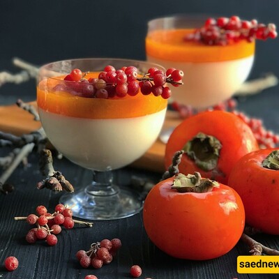 An Irresistible Persimmon Dessert for a Perfect Yalda Night Celebration