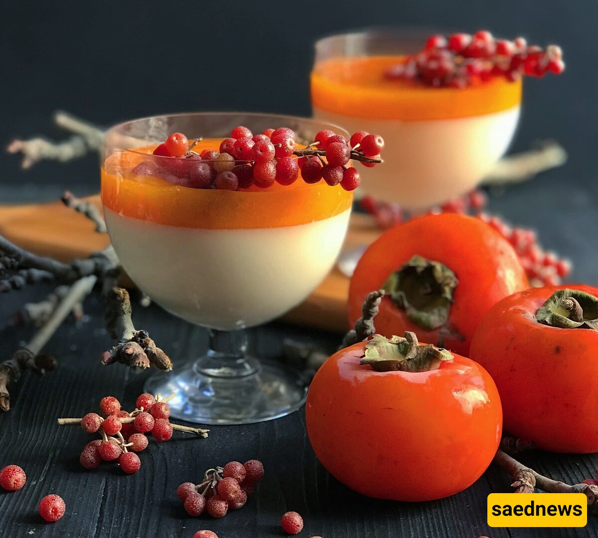 An Irresistible Persimmon Dessert for a Perfect Yalda Night Celebration