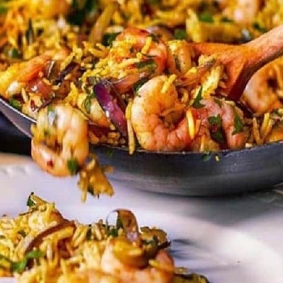 Method for Preparing Arabic Shrimp Rice Is Very Simple