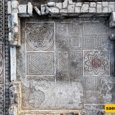 Massive Ancient Mosaic with Stunning Design Unearthed in Turkey [Photos]