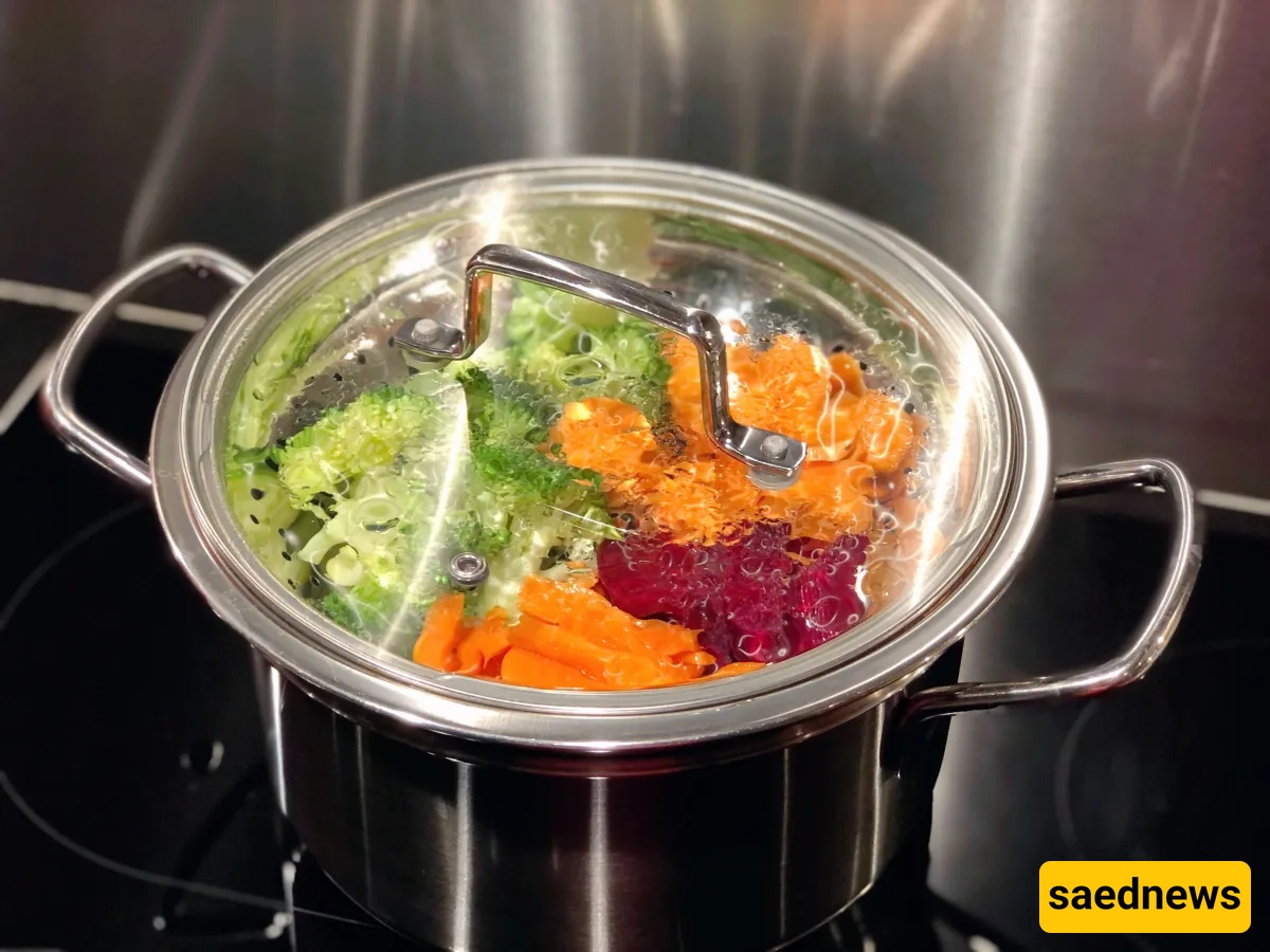  Steaming Vegetables