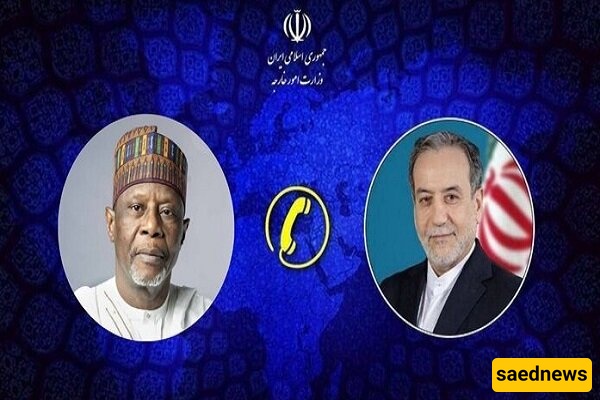 Tehran and Niamey Vow to Boost Cooperation in Foreign Ministers’ Call