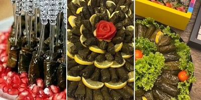 Creative Ideas for Decorating Grape Leaf Dolmeh Plates / With These Designs, You'll Always Be the Star of the Party + Photos