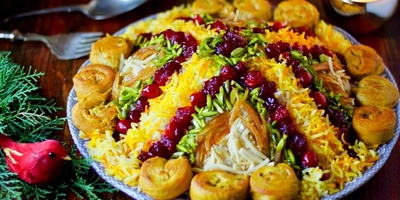 How to Make Festive Seven-Colored Jeweled Rice (Morasa Polo) | Delicious Persian Recipe + Video