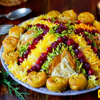 How to Make Festive Seven-Colored Jeweled Rice (Morasa Polo) | Delicious Persian Recipe + Video