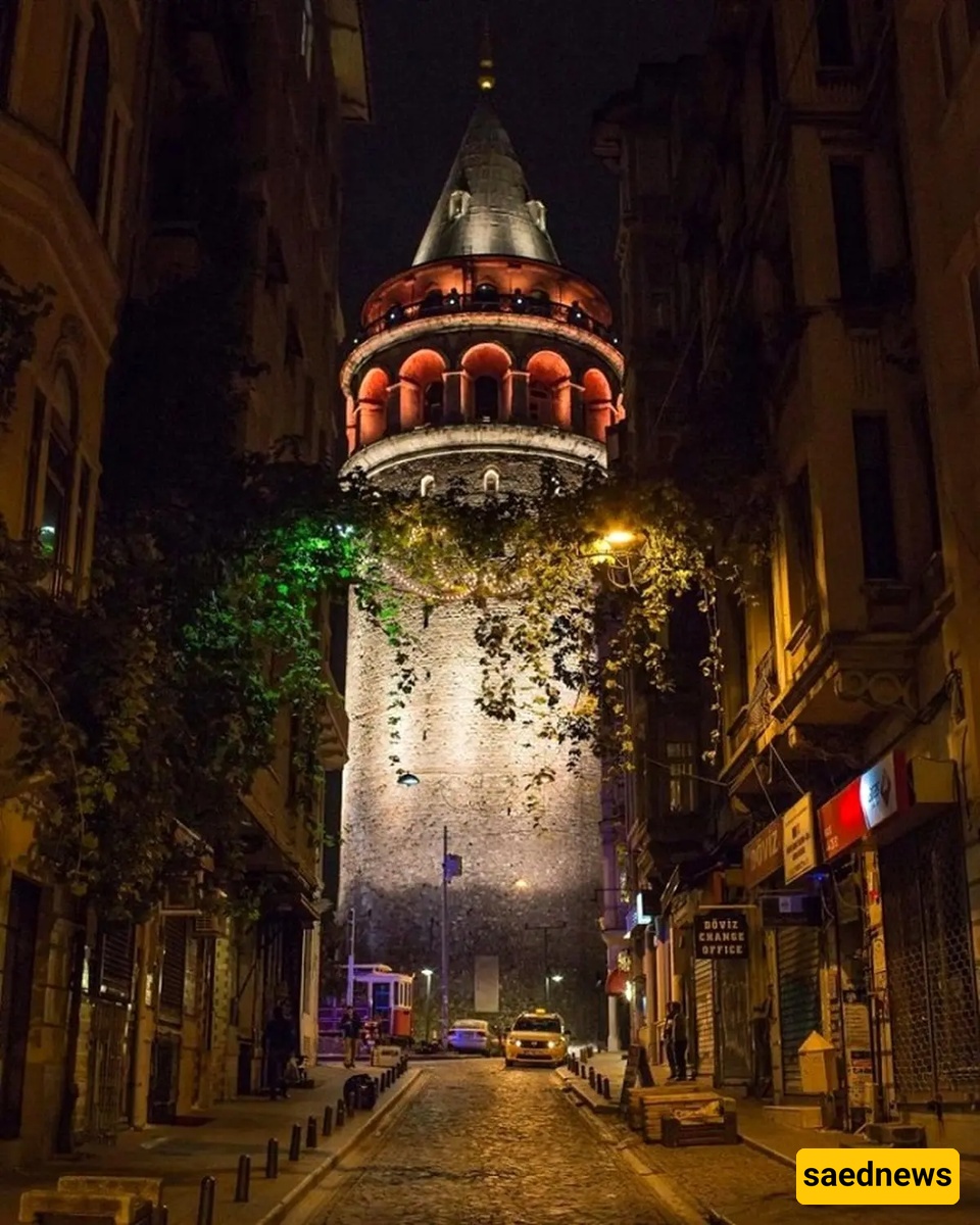 Turkey’s Municipality Wows with Stunning Galata Tower Display to Entertain Street Crowds + Video